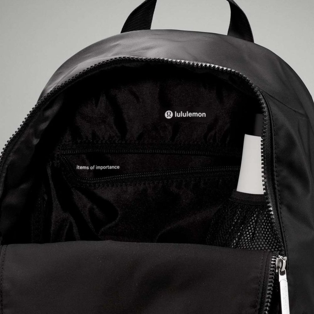 Lululemon City Adventure Backpack Mini 11L Black Graphite Grey - Picture 4 of 11